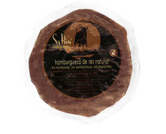 Hamburguesa de res