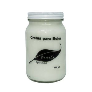 Crema para golpes y dolor