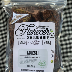 Muesli amaranto (amaranto, nueces y cacao)