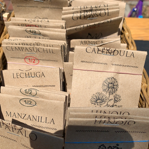 Semillas para siembra sobre 2gr